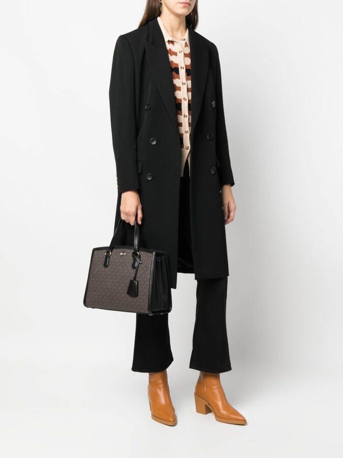 Michael Kors Shopper met logoprint Zwart