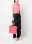 Michael Kors Shopper met monogram jacquard Roze - Thumbnail 2