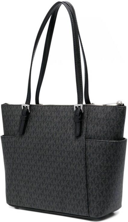 Michael Kors Shopper met monogramprint Zwart