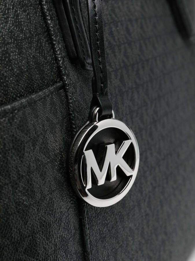 Michael Kors Shopper met monogramprint Zwart