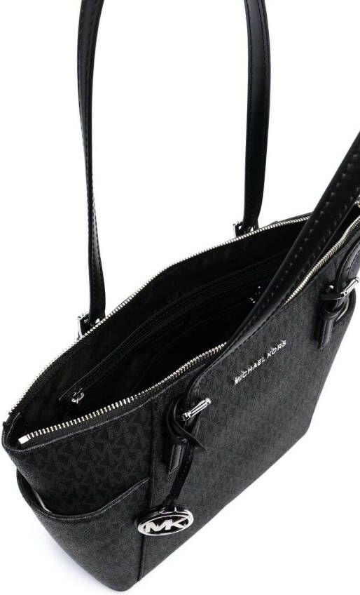 Michael Kors Shopper met monogramprint Zwart