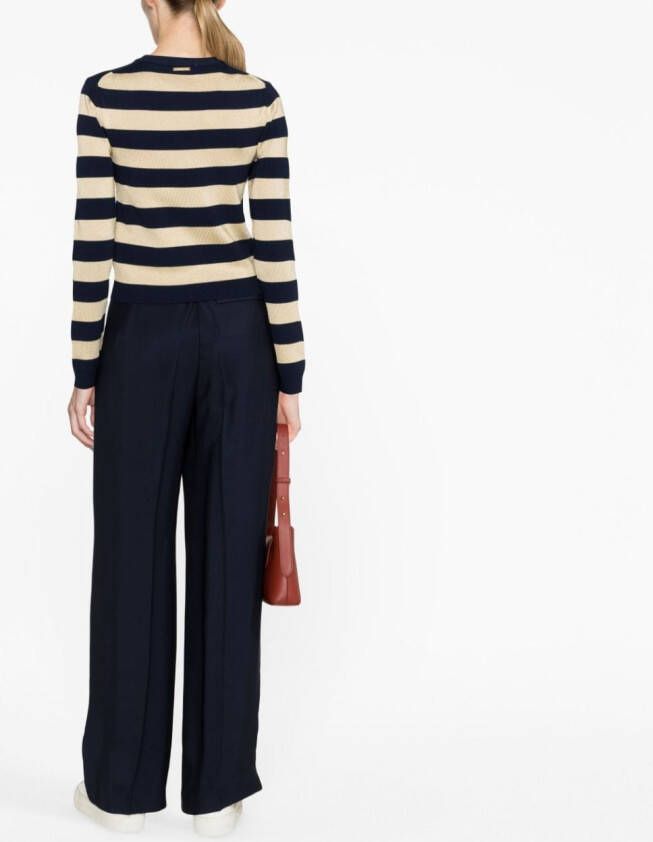 Michael Kors Gestreepte trui Blauw
