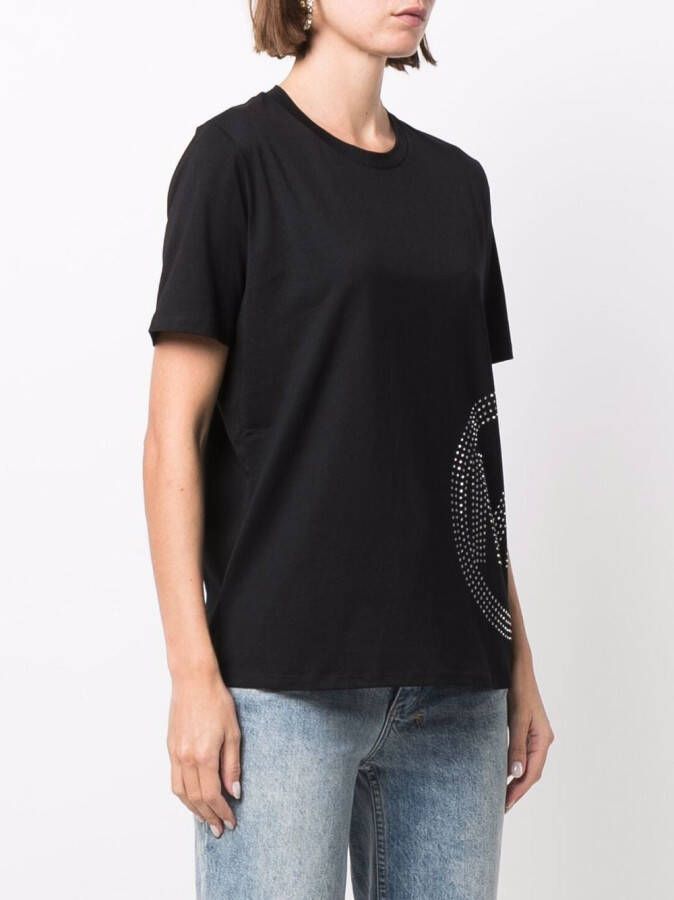 Michael Kors T-shirt met ronde hals Zwart