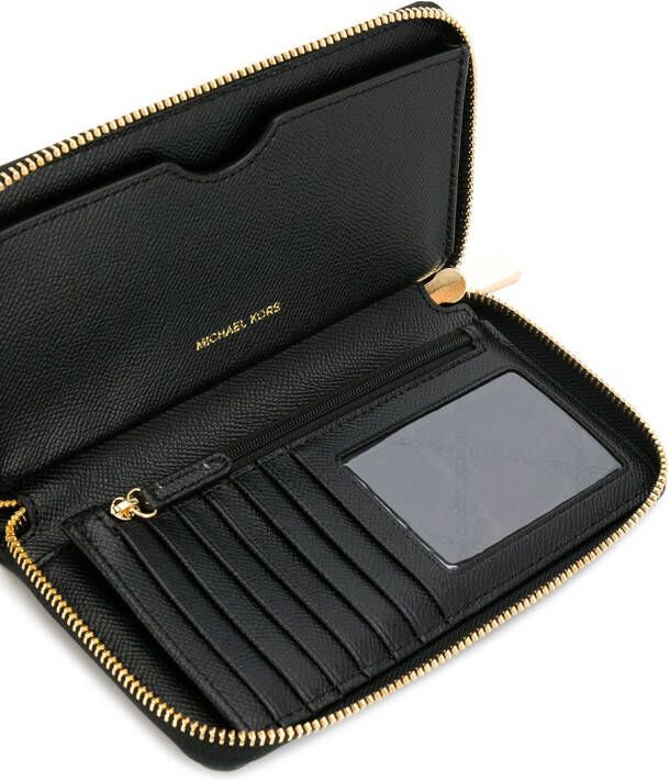 Michael Kors Grote telefoonportemonnee Zwart