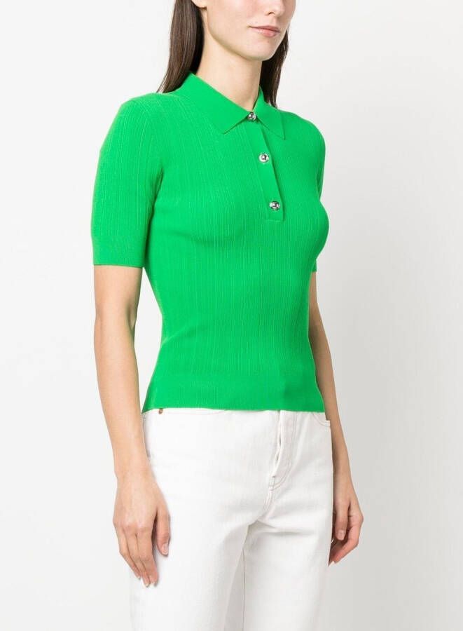 Michael Kors Poloshirt met knopen Groen