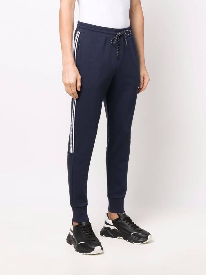 Michael Kors Trainingsbroek met logoband Blauw