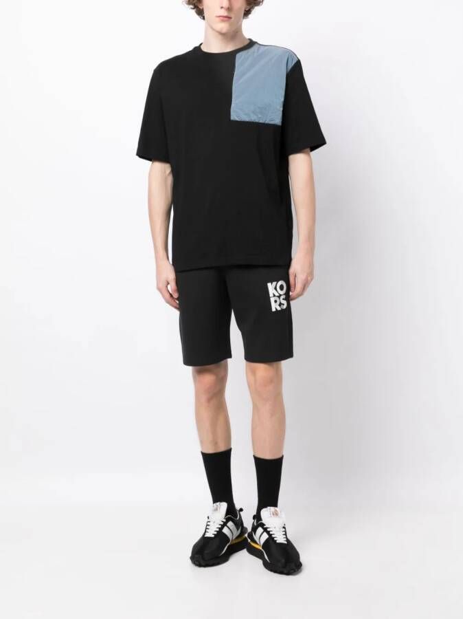 Michael Kors Shorts met logoprint Zwart