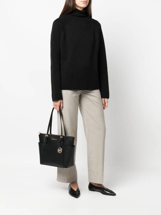 Michael Kors Jet Set grote shopper Zwart