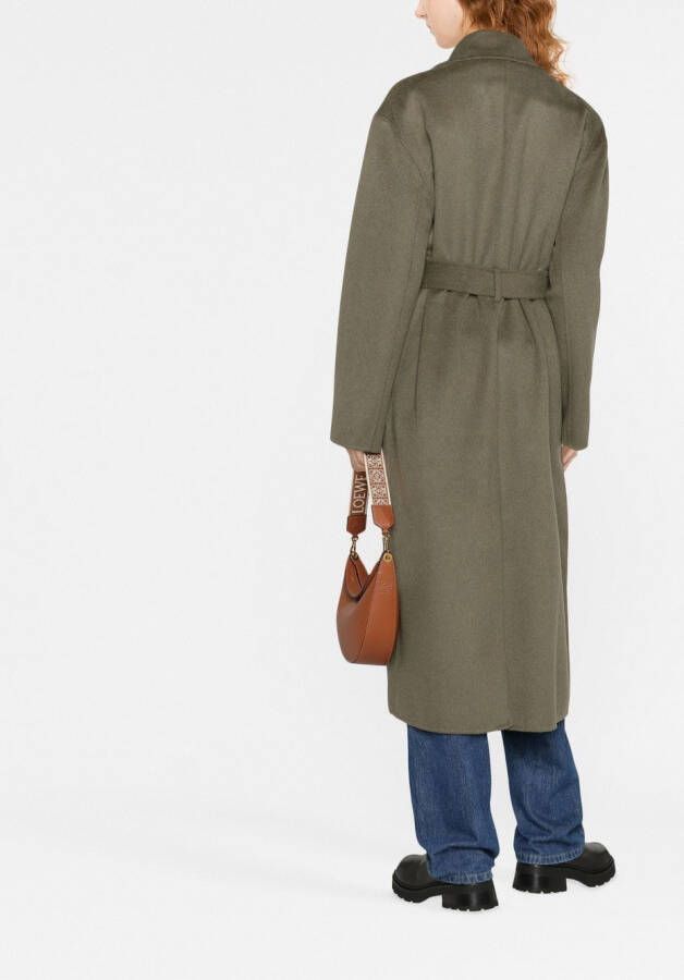 Michael Kors Trenchcoat met ceintuur Groen