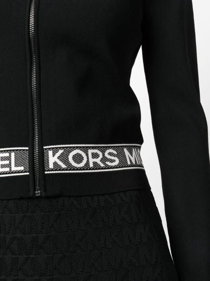 Michael Kors Vest met logoband Zwart