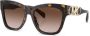 Michael Kors Zonnebril met vierkant montuur Groen - Thumbnail 2
