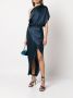 Michelle Mason Asymmetrische jurk Blauw - Thumbnail 2