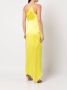 Michelle Mason Asymmetrische jurk Geel - Thumbnail 4