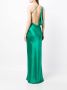 Michelle Mason Asymmetrische jurk Groen - Thumbnail 4