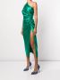 Michelle Mason Asymmetrische jurk Groen - Thumbnail 3