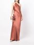 Michelle Mason Asymmetrische jurk Oranje - Thumbnail 2