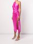 Michelle Mason Asymmetrische jurk Roze - Thumbnail 3