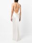 Michelle Mason Asymmetrische jurk Wit - Thumbnail 4