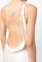 Michelle Mason Asymmetrische jurk Wit - Thumbnail 5