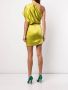 Michelle Mason Asymmetrische mini-jurk Geel - Thumbnail 4