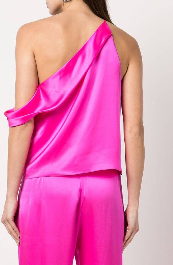 Michelle Mason Asymmetrische top Roze