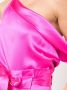 Michelle Mason Asymmetrische top Roze - Thumbnail 5
