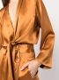 Michelle Mason Blouse met gestrikte taille Oranje - Thumbnail 5