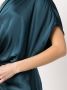 Michelle Mason Gedrapeerde mini-jurk Blauw - Thumbnail 5