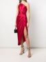 Michelle Mason Geknoopte jurk Rood - Thumbnail 2