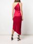 Michelle Mason Geknoopte jurk Rood - Thumbnail 4