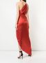 Michelle Mason Geknoopte jurk Rood - Thumbnail 4