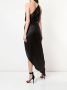 Michelle Mason Geknoopte jurk Zwart - Thumbnail 4