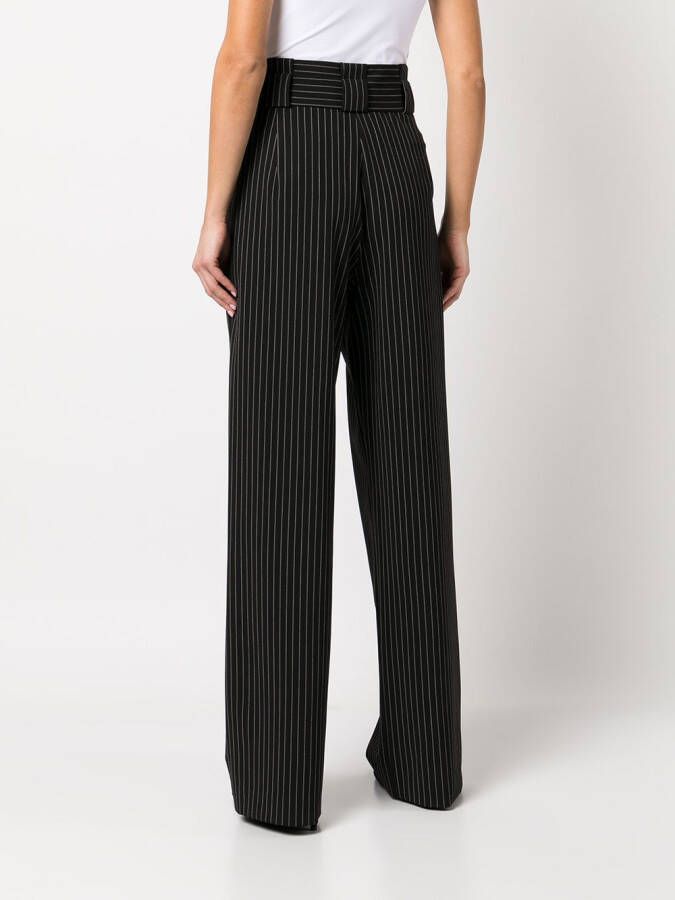 Michelle Mason High waist broek Zwart