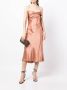 Michelle Mason Midi-jurk met col Bruin - Thumbnail 2