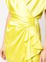 Michelle Mason Mini-jurk met gedrapeerd detail Geel - Thumbnail 5