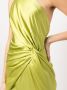 Michelle Mason Mini-jurk met geknoopt detail Groen - Thumbnail 5