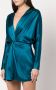 Michelle Mason Mini-jurk met strikdetail Blauw - Thumbnail 3