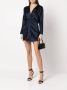 Michelle Mason Mini-jurk met strikdetail Blauw - Thumbnail 2