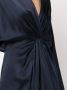 Michelle Mason Mini-jurk met strikdetail Blauw - Thumbnail 5
