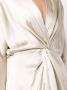 Michelle Mason Mini-jurk met strikdetail Wit - Thumbnail 5