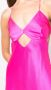 Michelle Mason Mini-jurk met uitgesneden detail Roze - Thumbnail 5