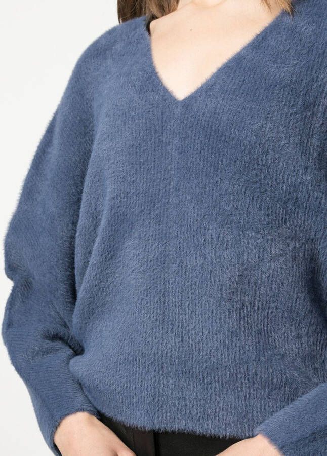 Michelle Mason Oversized sweater Blauw
