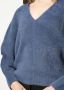 Michelle Mason Oversized sweater Blauw - Thumbnail 5
