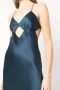 Michelle Mason Uitgesneden avondjurk Blauw - Thumbnail 5