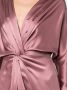 Michelle Mason Zijden avondjurk Roze - Thumbnail 5