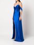 Michelle Mason Zijden jurk Blauw - Thumbnail 3