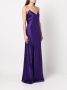 Michelle Mason Zijden jurk Paars - Thumbnail 3