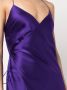 Michelle Mason Zijden jurk Paars - Thumbnail 5