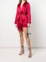 Michelle Mason Zijden mini-jurk Rood - Thumbnail 2