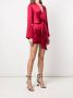 Michelle Mason Zijden mini-jurk Rood - Thumbnail 3
